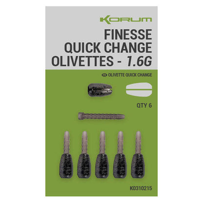 Olivettes à changement rapide Finesse 