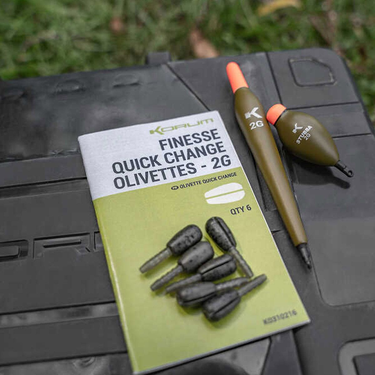 Olivettes à changement rapide Finesse 